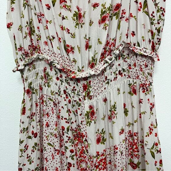 Zara Patchwork Print Short Jumpsuit Size XS - Picture 9 of 9